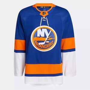 adidas New York Islanders Primegreen Authentic Home Men's Jersey (46/Small) Blue